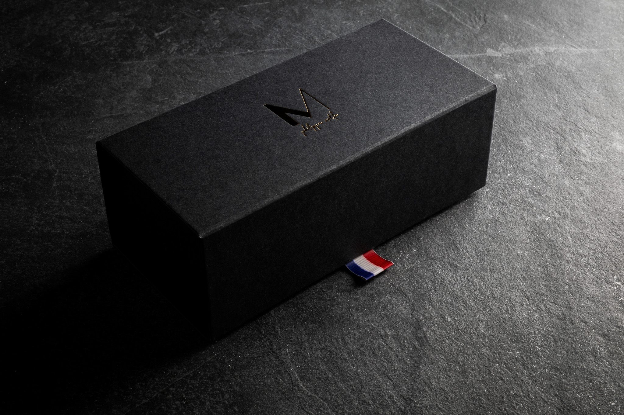 Packaging du foie gras mi-cuit by Philippe Mille